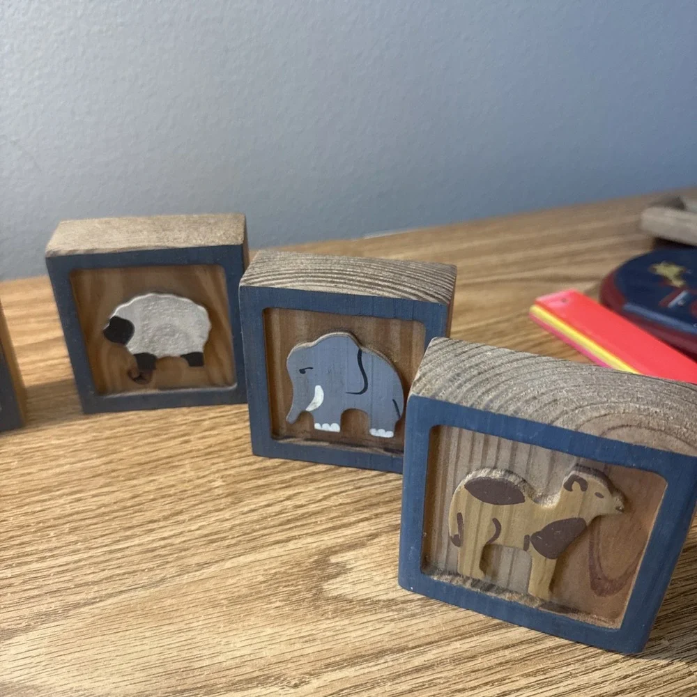 Wooden Display Noah's‎ Ark Blocks